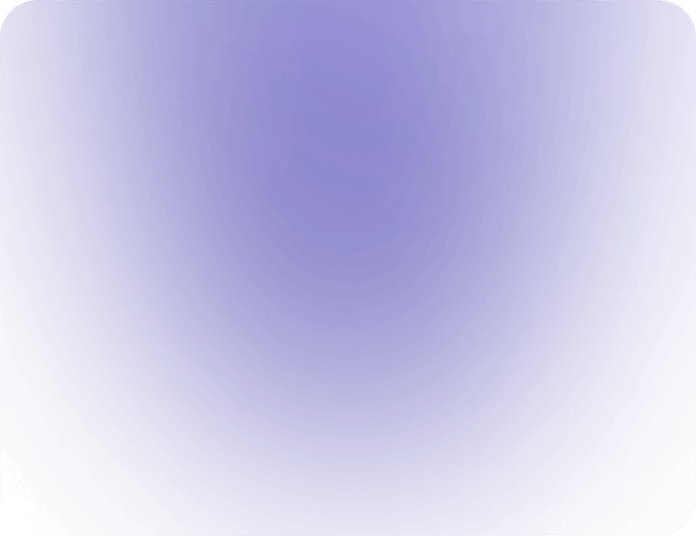 Blue and purple abstract gradient background with rounded corners and subtle texture.