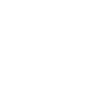 A white irregular octagonal shape with pixelated edges on a black background.